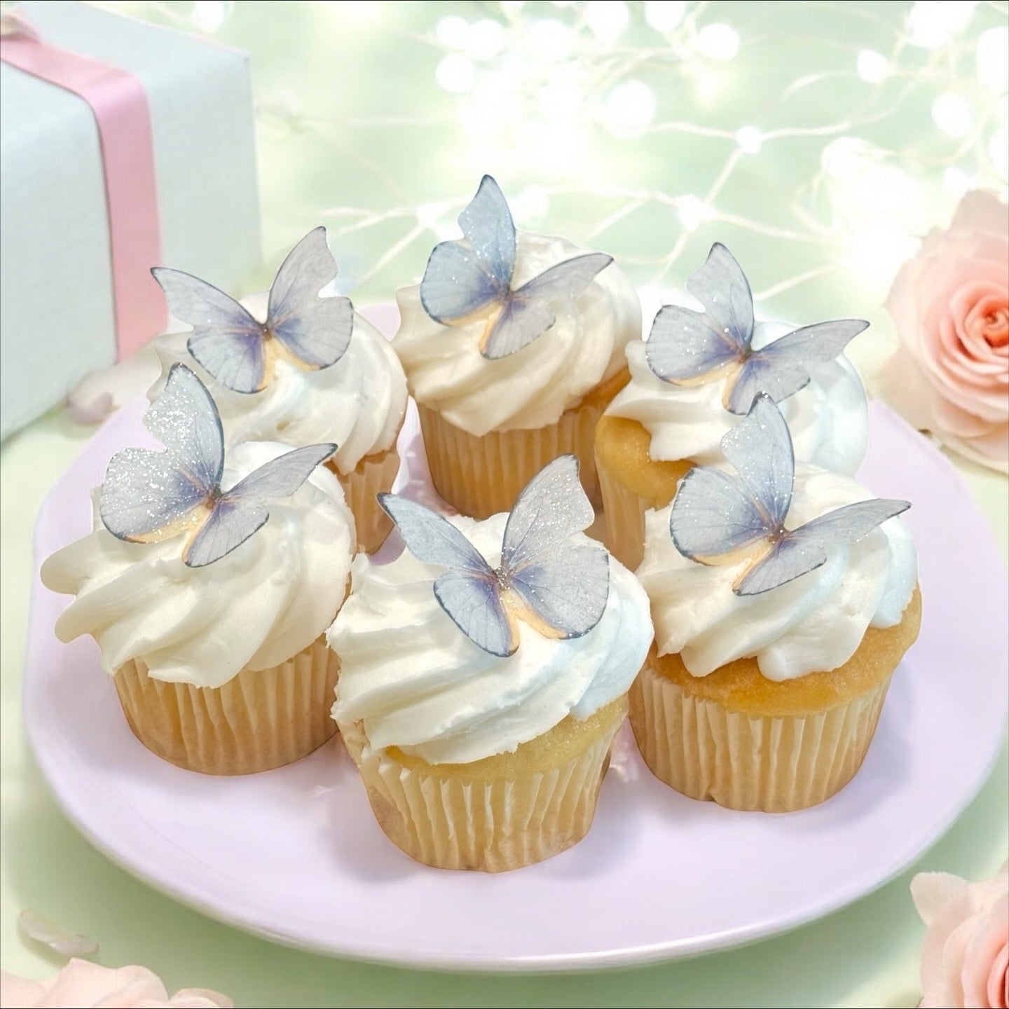 Lavender Edible Butterflies