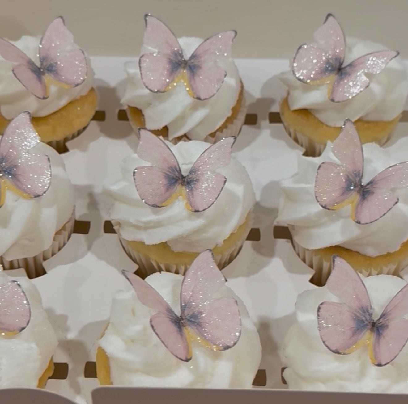 Pretty Pansy Edible Butterflies