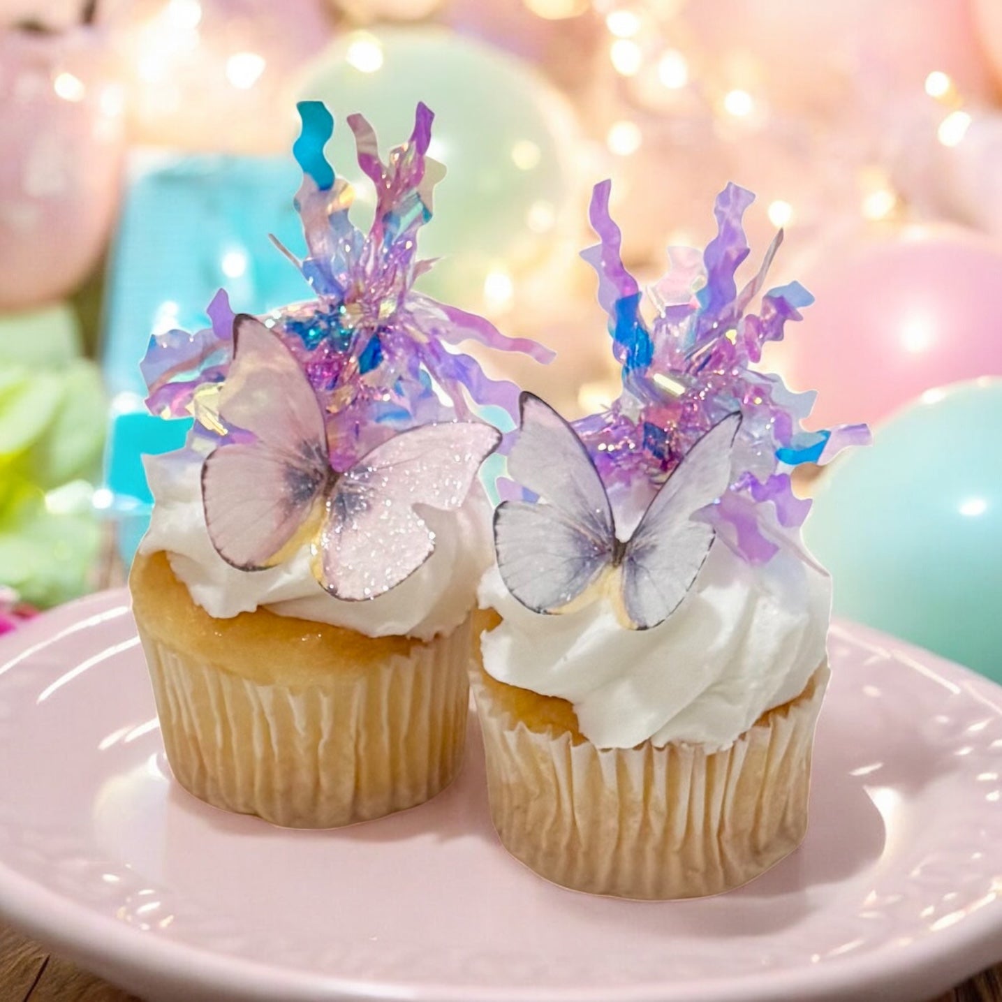 Rainbow Pack Edible Butterflies