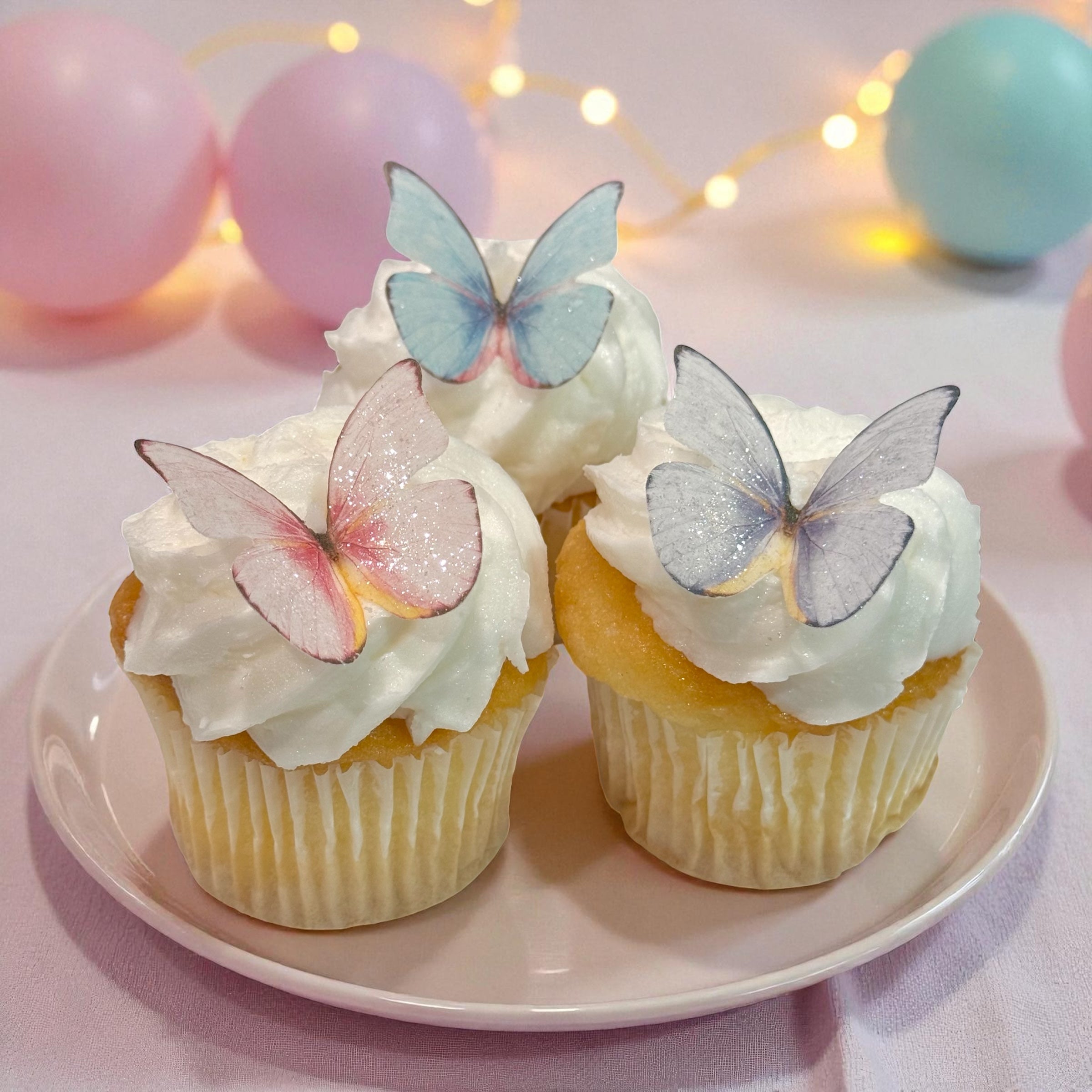 Rainbow Pack Edible Butterflies