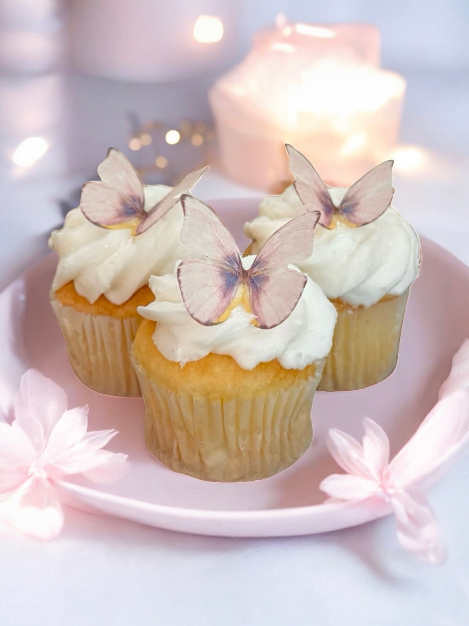 Pretty Pansy Edible Butterflies