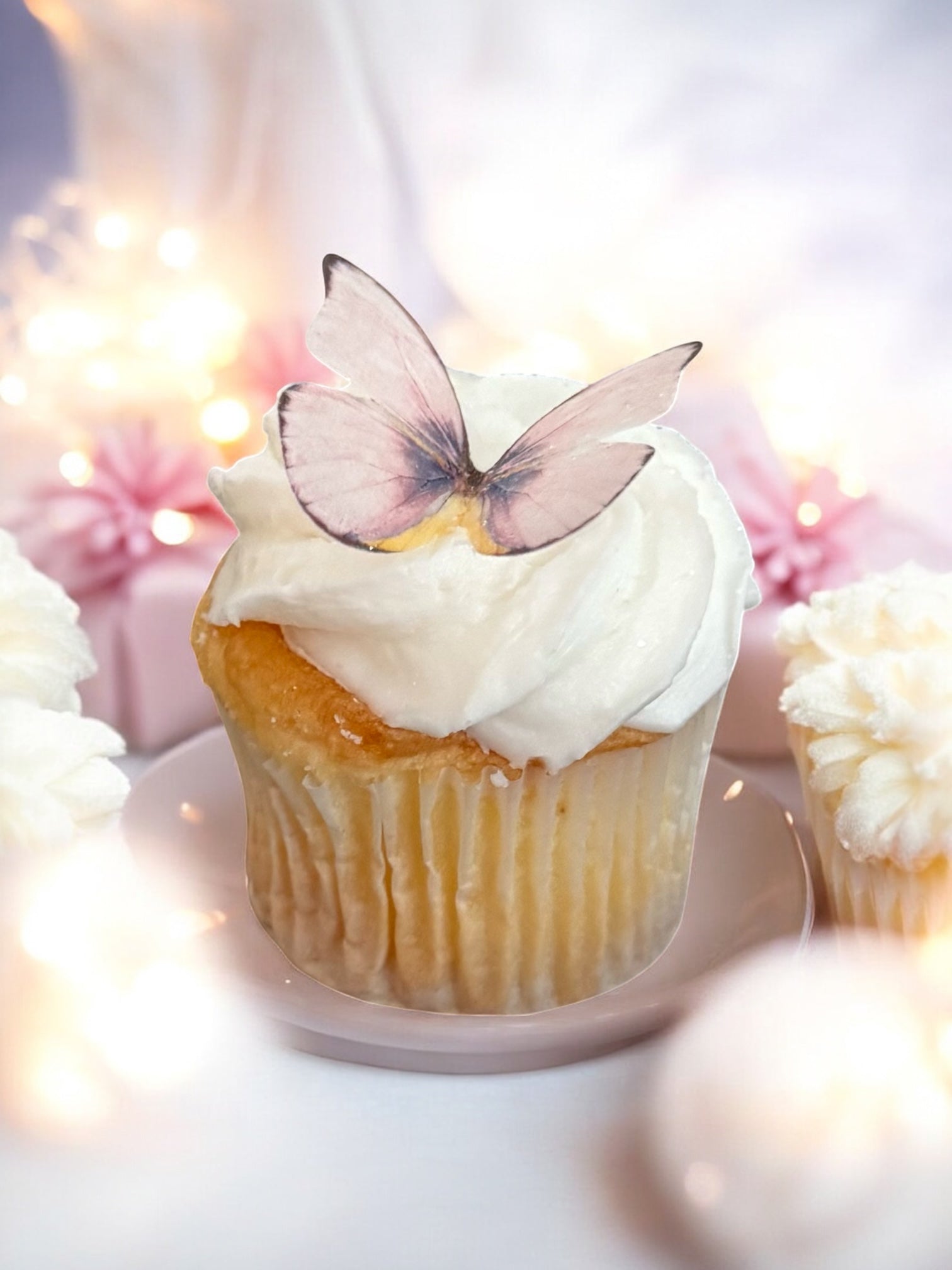 Pretty Pansy Edible Butterflies