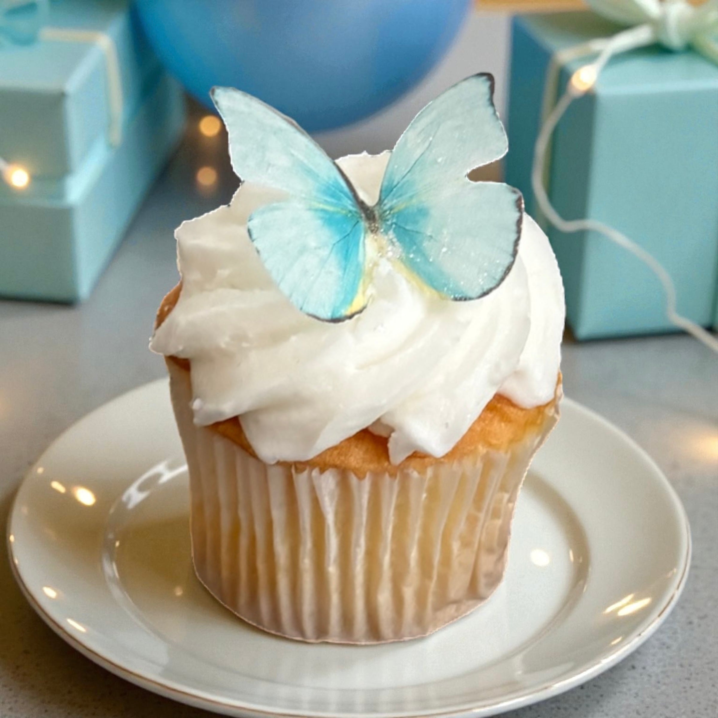 Paradise Blue Edible Butterflies