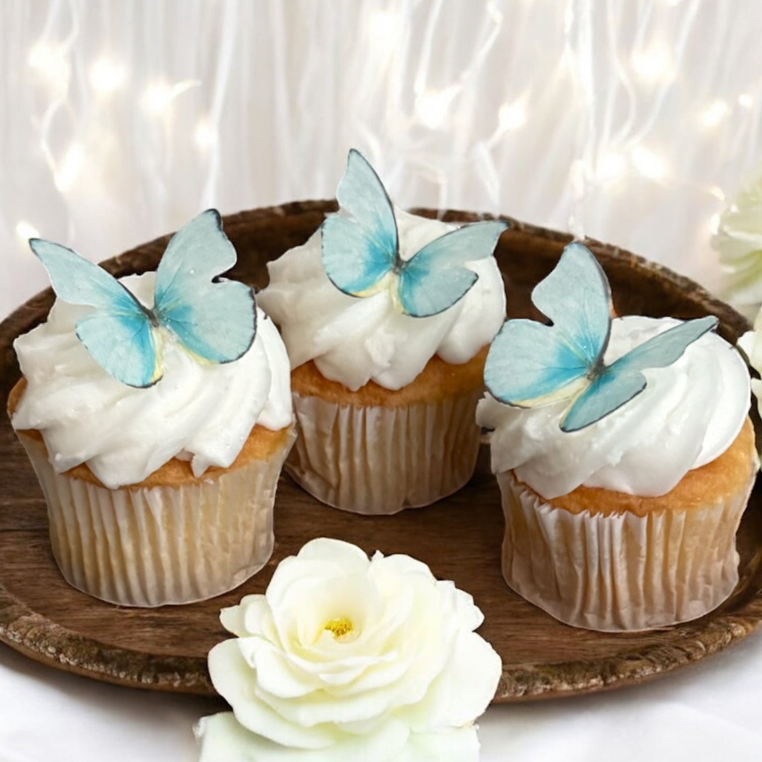Paradise Blue Edible Butterflies